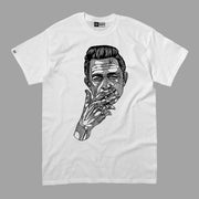 Johnny Cash - White T-Shirt