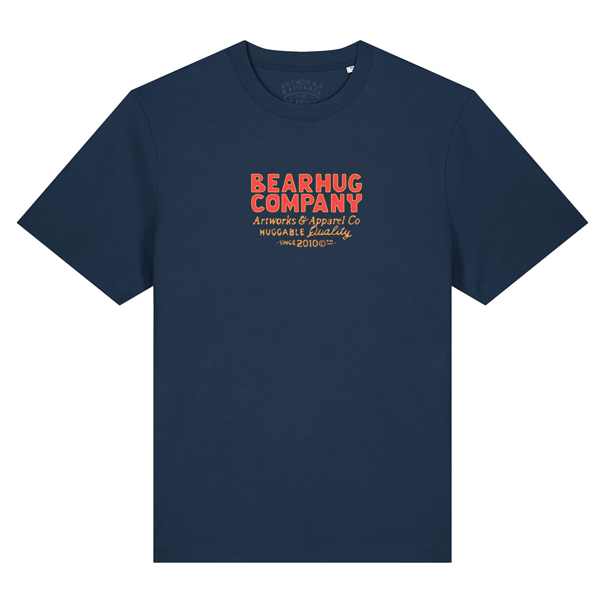 Bear Falling - Navy T-Shirt