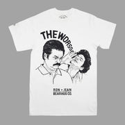 Ron + Jean - Parks and Recreation - White T-Shirt