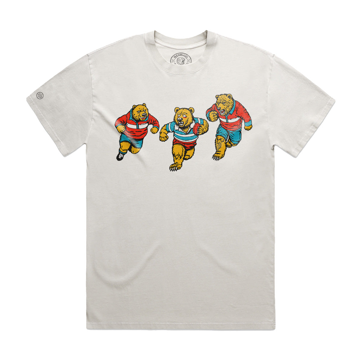 Rugby Bear - Ecru T-Shirt