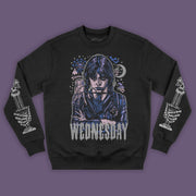Wednesday - Black Heavy Sweatshirt