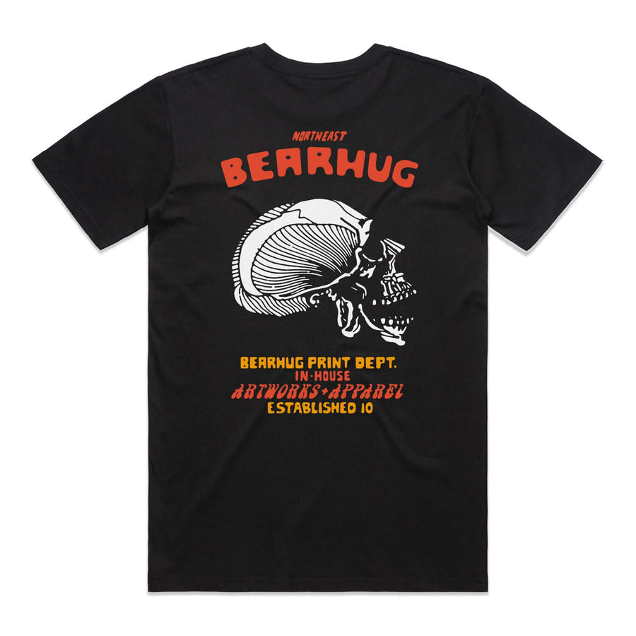 Skull Print Department T-shirt - T-Shirt - © THE BEARHUG (CO.) LTD - The Bearhug (Company) Ltd -