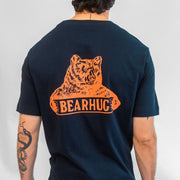 Bearhuggin' - Navy T-Shirt - Apparel & Accessories - The Bearhug Co. Ltd © - The Bearhug (Company) Ltd - Bearhuggin' - Navy T-Shirt