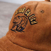 Cord Cap - Tan & Olive - Cap - The Bearhug (Co.) Ltd © - The Bearhug (Company) Ltd -